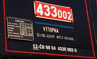 Lokomotiva 433.002 - galerie.